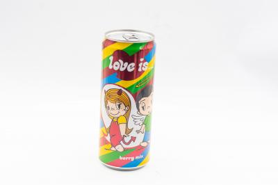 Газированный напиток LOVE IS Микс вкусов 330 мл