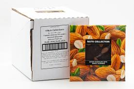 Горький шоколад World&Time Nuts Collection с цельным миндалем 80 гр