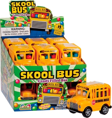 Разноцветные конфеты Kidsmania School Bus 15 грамм