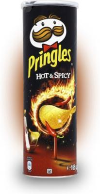 Чипсы Pringles острые 110 грамм