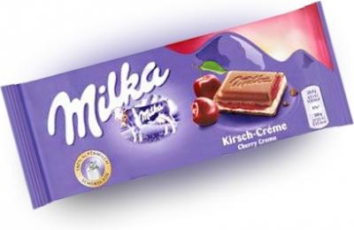 Шоколад Milka Cherry Chocolate 100 грамм