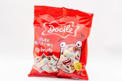 Зефир Docile Maxmallows Завитки цветные 220 гр