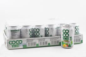 COCO Vinut Кокосовая вода с соком манго и мякотью кокоса 330мл ж/б